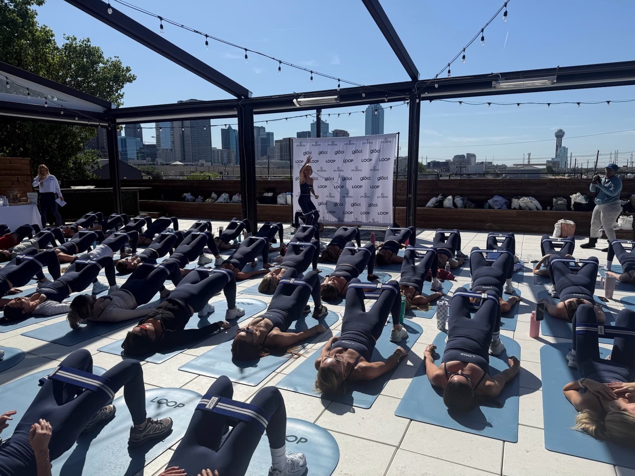 The Loop community together at a Dallas IRL event
